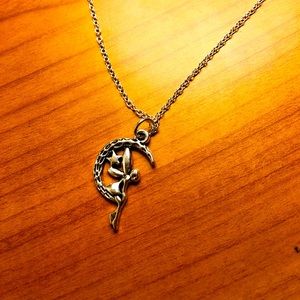 925 Sterling Silver Fairy Necklace